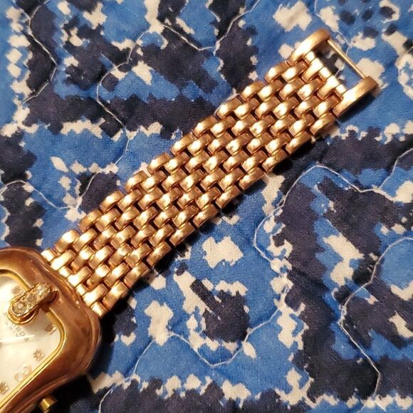 Akribos XXIV AK528RG Rose Gold Diamond Dial Ladies Watch Timepiece Chronograph - Picture 8 of 9